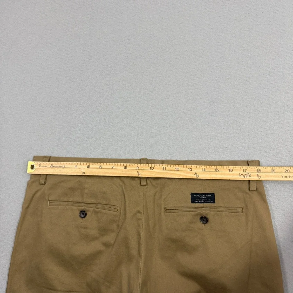 Banana Republic Pants 35x30 (Fit 36x26) Mason Athletic Tapered Fit Chino Stretch